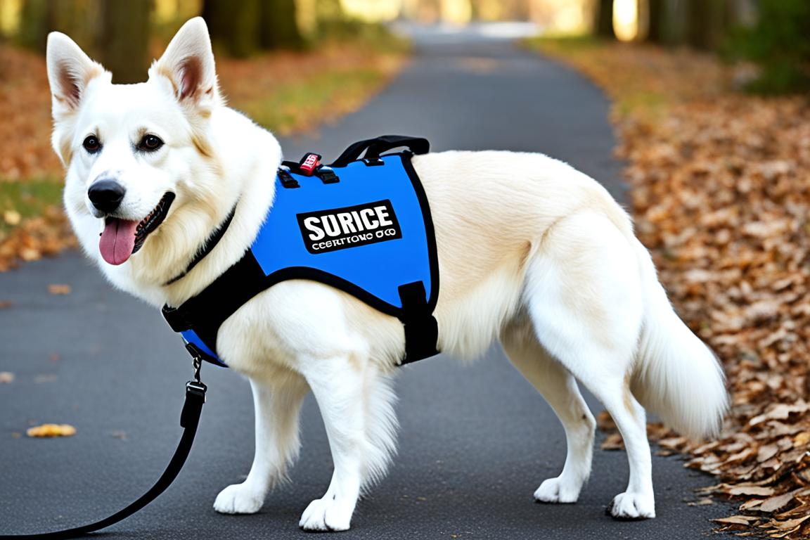 custom service dog vest