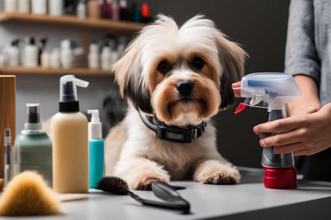 dog detangling